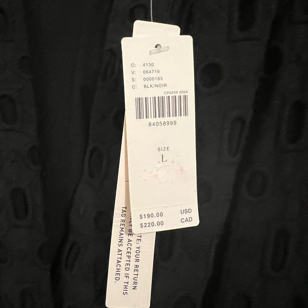 Never worn: Anthropologie Somerset Black Eyelet Dress